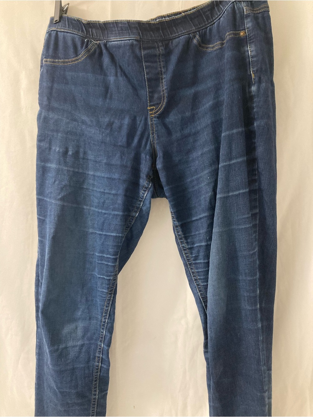 Parasuco Jeans Women’s Stretch Pull-On Skinny Jeans Blue Size 14